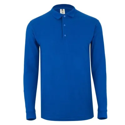 Tricou polo HOBART cu mânecă lungă, unisex, simplu, diverse culori / Mukua / Tricouri, bluze, cămăși