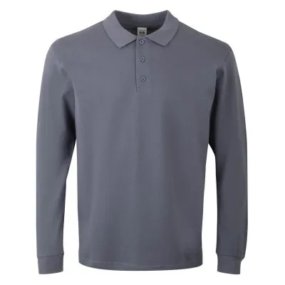 Tricou polo HOBART cu mânecă lungă, unisex, simplu, diverse culori / Mukua / Tricouri, bluze, cămăși