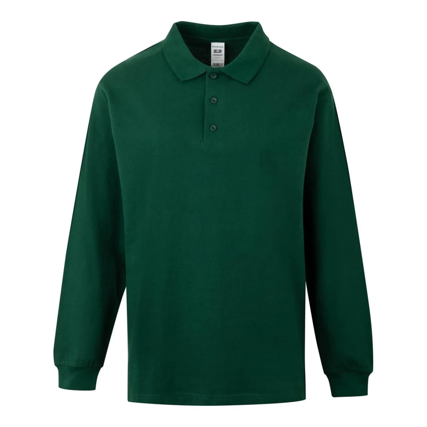 Tricou polo HOBART cu mânecă lungă, unisex, simplu, diverse culori / Mukua / Tricouri, bluze, cămăși
