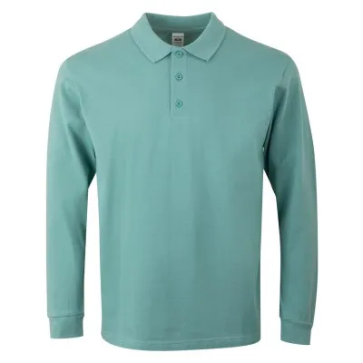 Tricou polo HOBART cu mânecă lungă, unisex, simplu, diverse culori / Mukua / Tricouri, bluze, cămăși