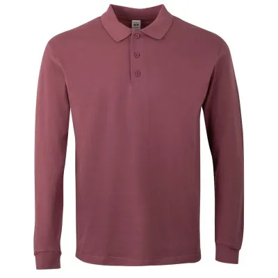 Tricou polo HOBART cu mânecă lungă, unisex, simplu, diverse culori / Mukua / Tricouri, bluze, cămăși