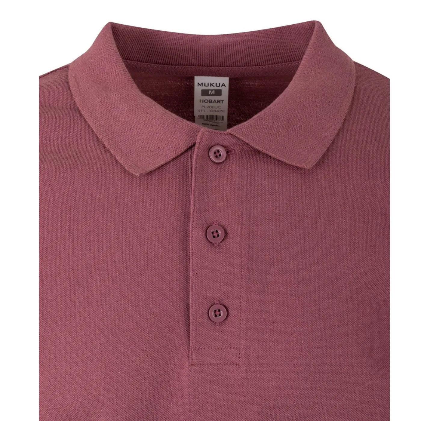 Tricou polo HOBART cu mânecă lungă, unisex, simplu, diverse culori / Mukua / Tricouri, bluze, cămăși