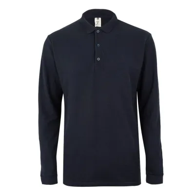 Tricou polo CLIFTON cu mânecă lungă, unisex, simplu, diverse culori / Mukua / Tricouri, bluze, cămăși