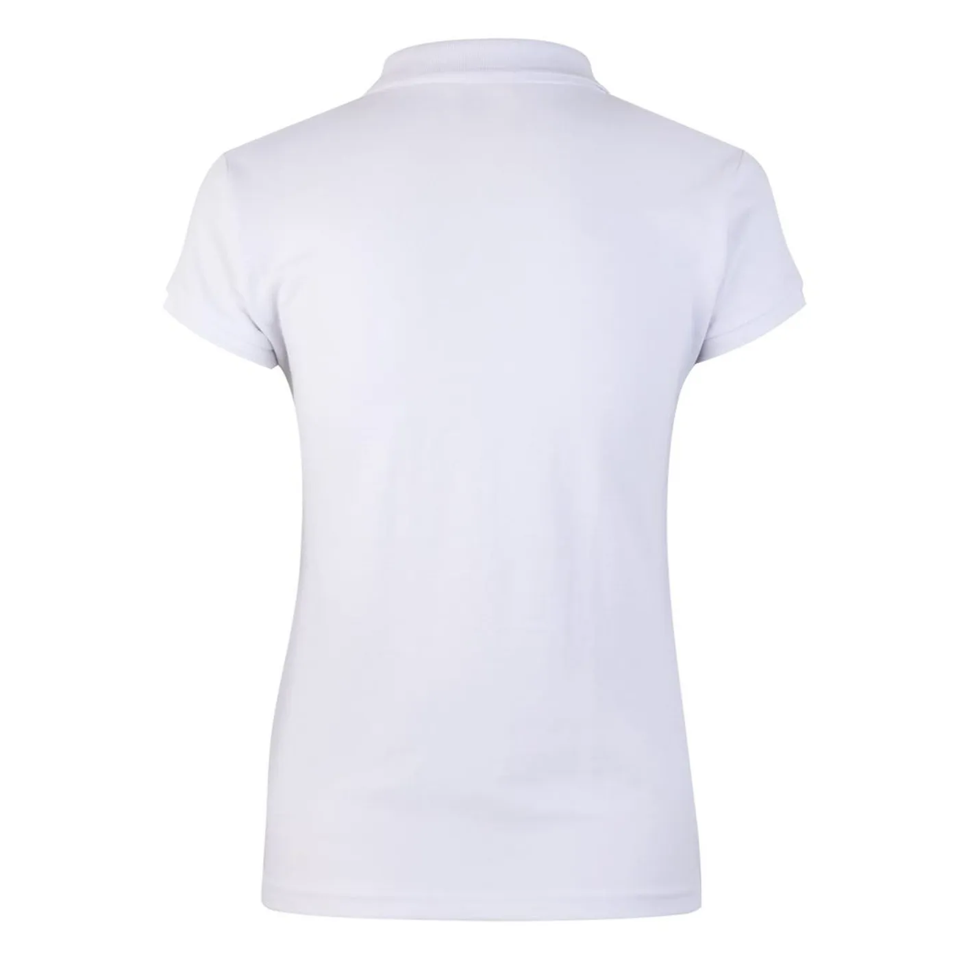 Tricou polo NOBBY cu mânecă scurtă, pentru femei, simplu, alb / Mukua / Tricouri, bluze, cămăși