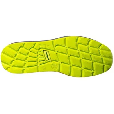 Pantofi sport de protecție MILERITE verde-galben S1P SRC / Coverguard / Încălțăminte sport de protecție, casual și timp liber