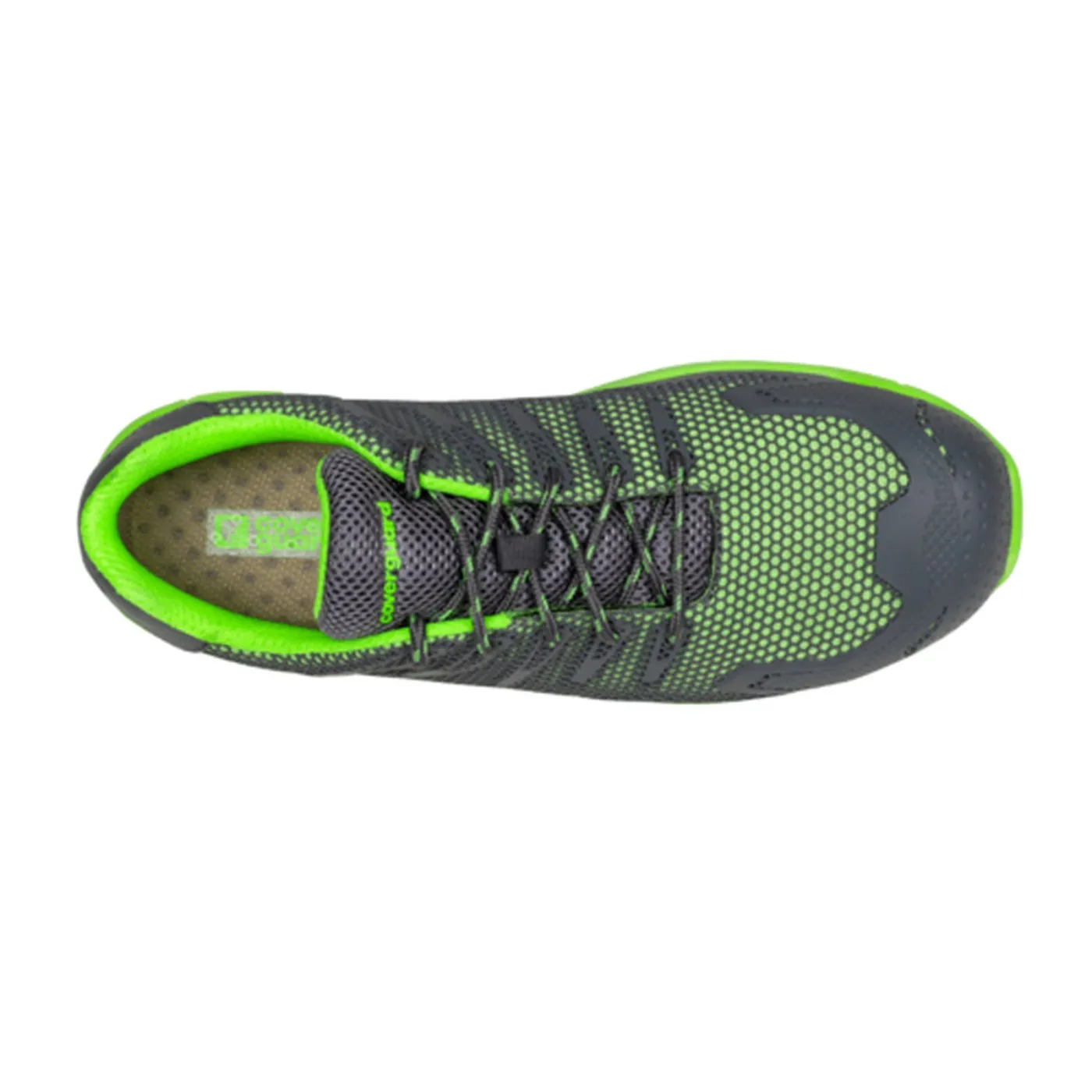 Pantofi sport de protecție FLUORITE S1P HRO SRC HI-VIS / Coverguard / Încălțăminte cu talpă HRO rezistentă la căldură