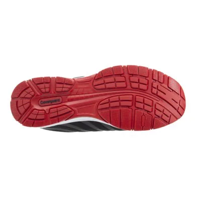 Pantofi sport de protecție GALAXITE negru/roșu S1P SRC ESD / Coverguard / Încălțăminte sport de protecție, casual și timp liber
