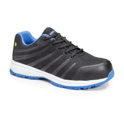 Pantofi sport de protecție GALAXITE negru/albastru S1P SRC ESD / Coverguard / Încălțăminte sport de protecție, casual și timp liber