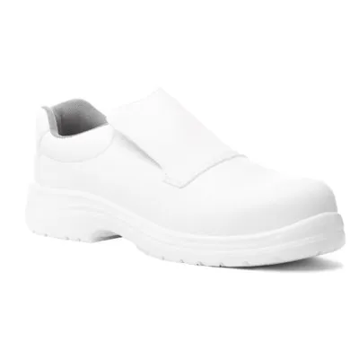 Pantofi de protecție fără șiret OKENITE S2 CK SRC / Coverguard / Încălțăminte albă