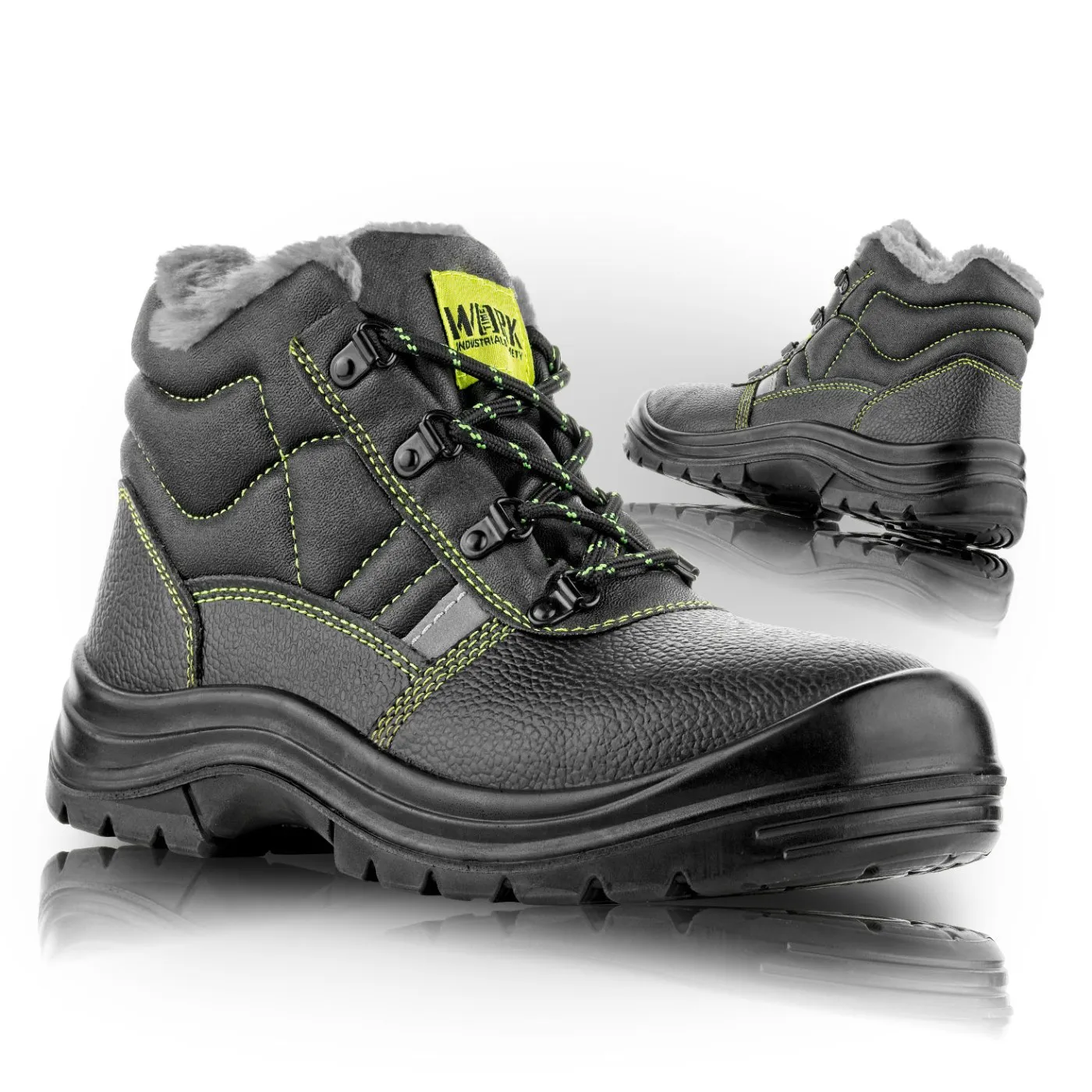 Bocanci de protecție îmblăniți STOCKHOLM S3W SRC / VM Footwear / Încălțăminte de protecție de iarnă