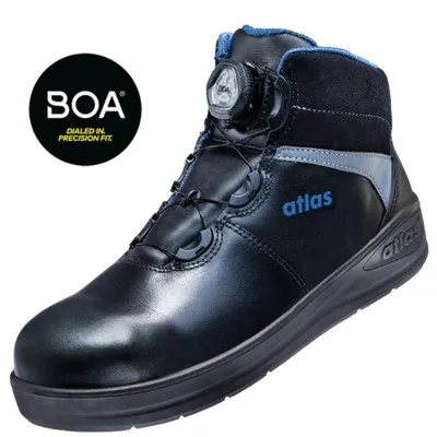 Bocanci de protecție Thermo Tech 9800 S3 SRA BOA HI HRO / Atlas / Încălțăminte cu talpă HRO rezistentă la căldură