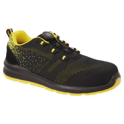 FT08 - Pantofi Compositelite Wire Lace Safety Trainer Knit S1P SRC / Portwest / Pantofi de protecție, outdoor și de lucru