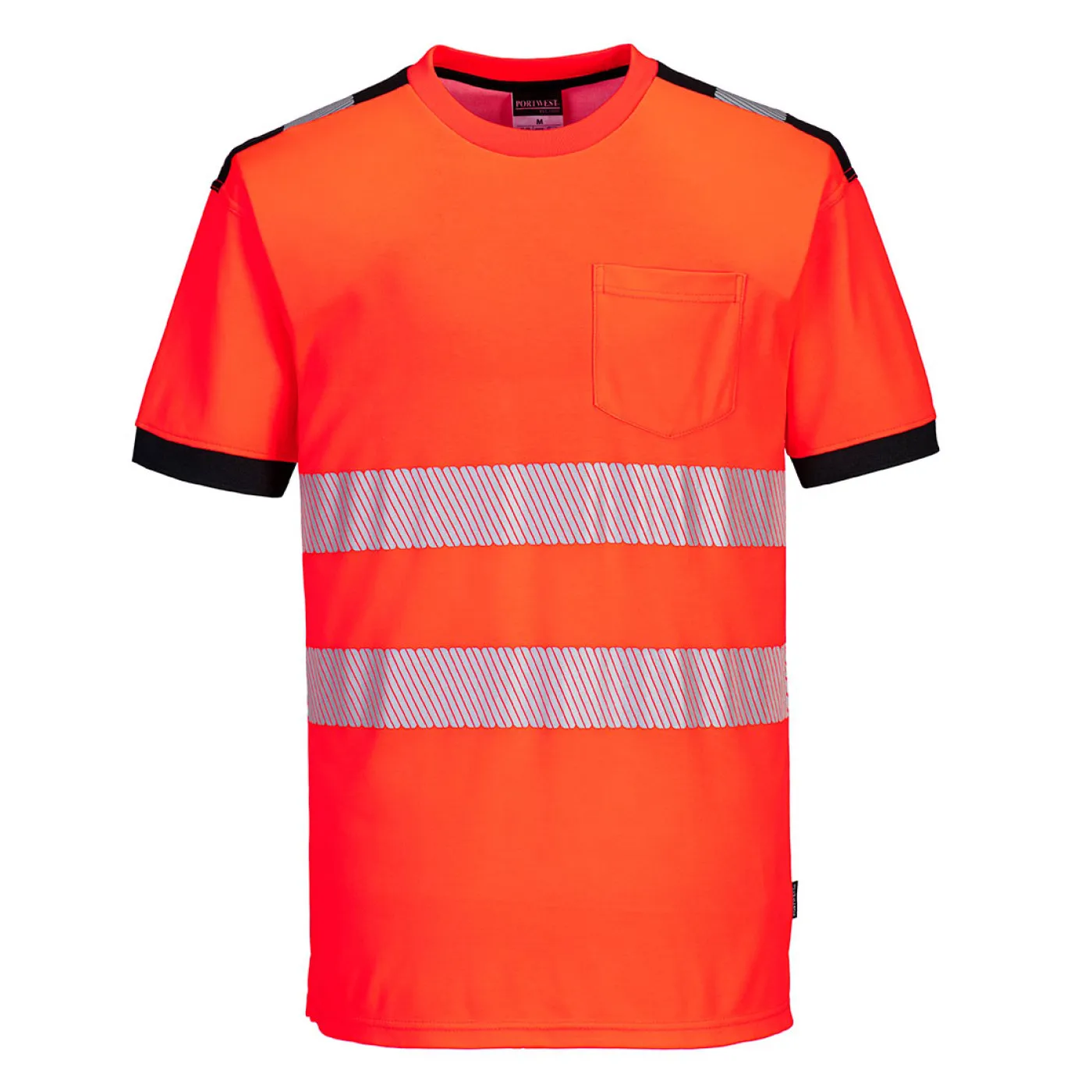 T181 - Tricou PW3 HiVis S/S / Portwest / Tricouri, bluze, cămăși