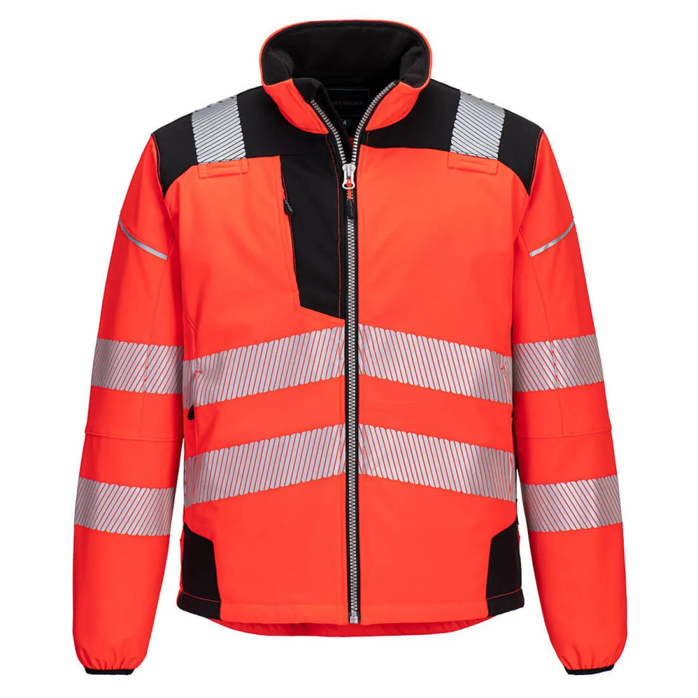 T402 - Jachetă PW3 Softshell Vision HiVis / Portwest / Jachete și geci