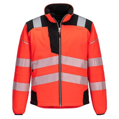 T402 - Jachetă PW3 Softshell Vision HiVis / Portwest / Jachete și geci