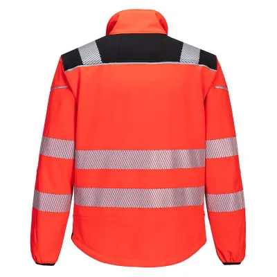 T402 - Jachetă PW3 Softshell Vision HiVis / Portwest / Jachete și geci