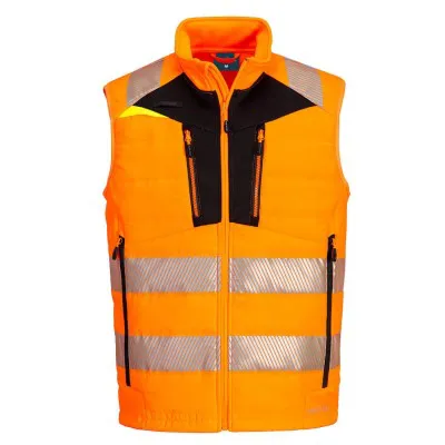 DX479 - Vestă termică Softshell HiVis DX4 / Portwest / Veste vătuite, de iarnă