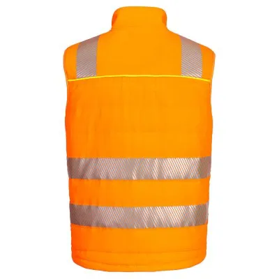 DX479 - Vestă termică Softshell HiVis DX4 / Portwest / Veste vătuite, de iarnă