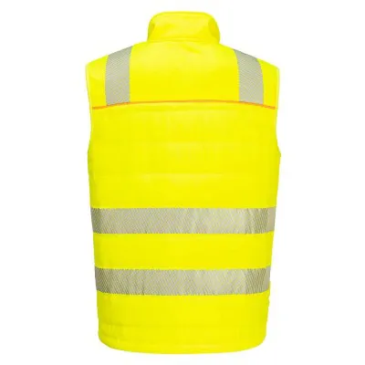DX479 - Vestă termică Softshell HiVis DX4 / Portwest / Veste vătuite, de iarnă