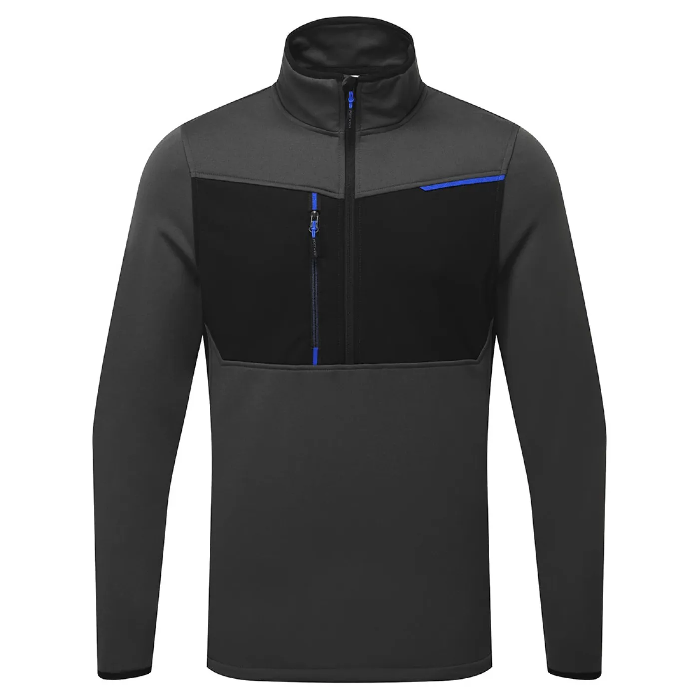 T755 - Fleece Tehnic WX3 cu fermoar / Portwest / Hanorace, bluze softshell, polar și fleece