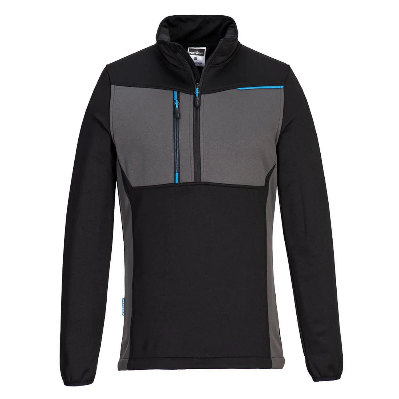 T755 - Fleece Tehnic WX3 cu fermoar / Portwest / Hanorace, bluze softshell, polar și fleece