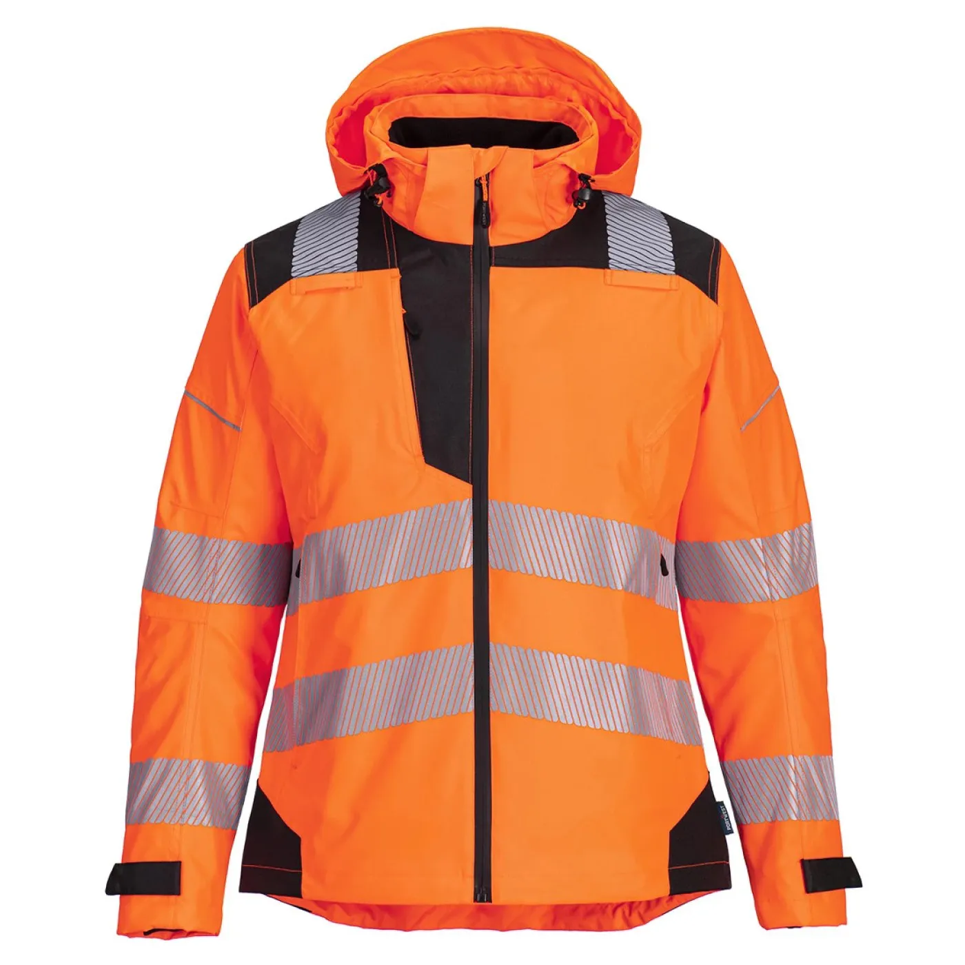 PW389 - Jachetă de ploaie HiVis PW3, pentru femei / Portwest / Îmbrăcăminte de ploaie și impermeabilă