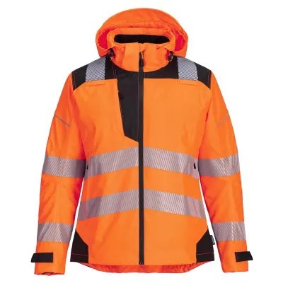 PW389 - Jachetă de ploaie HiVis PW3, pentru femei / Portwest / Îmbrăcăminte de ploaie și impermeabilă