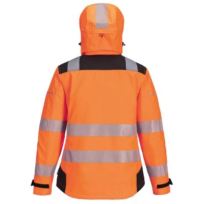 PW389 - Jachetă de ploaie HiVis PW3, pentru femei / Portwest / Îmbrăcăminte de ploaie și impermeabilă