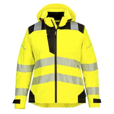 PW389 - Jachetă de ploaie HiVis PW3, pentru femei / Portwest / Îmbrăcăminte de ploaie și impermeabilă