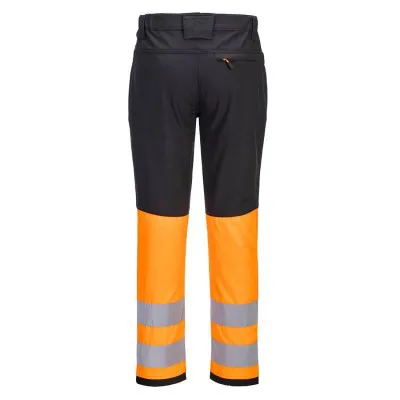 CD888 - Pantaloni de lucru HiVis, Eco WX2 Clasa 1 / Portwest / Pantaloni, salopete, colanți
