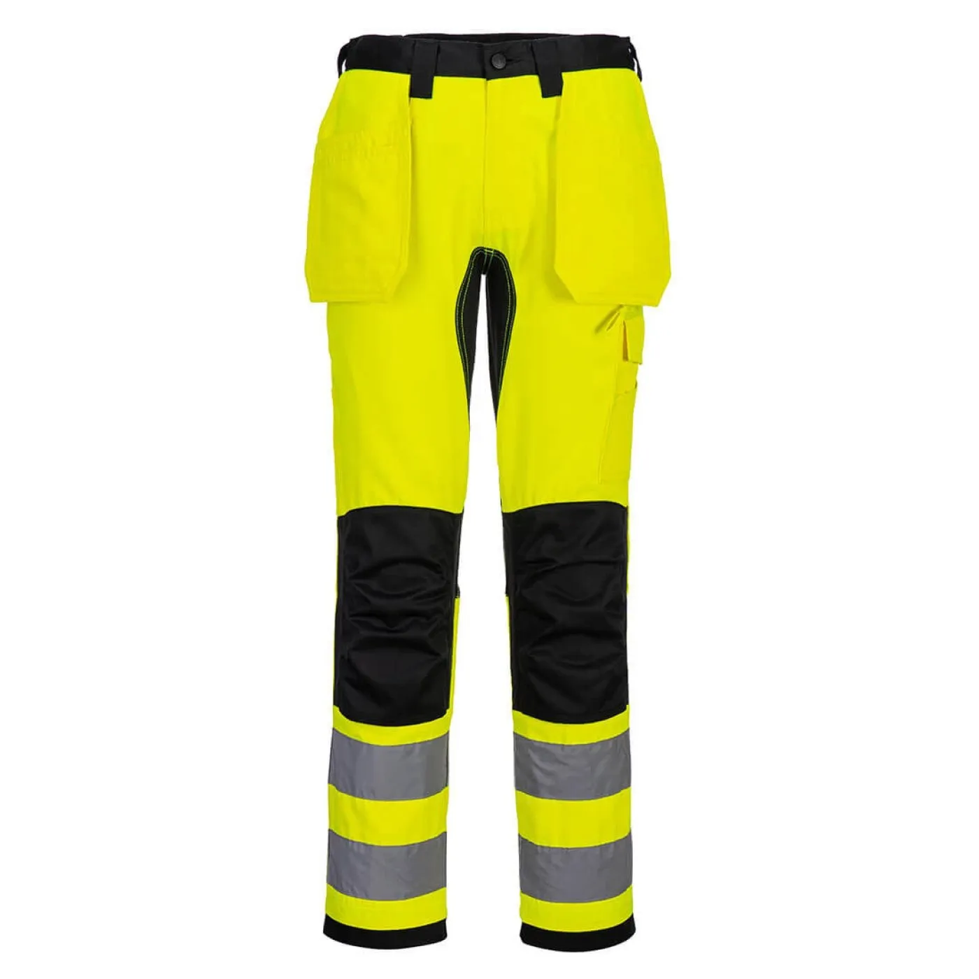 CD889 - Pantaloni elastici HiVis WX2, cu buzunar Holster / Portwest / Pantaloni, salopete, colanți