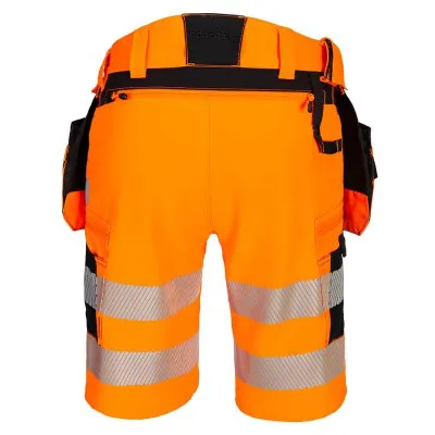 DX446 - Pantaloni scurți HiVis DX4 Holster / Portwest / Pantaloni, salopete, colanți