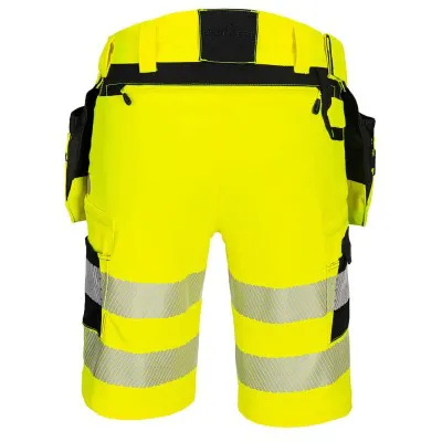 DX446 - Pantaloni scurți HiVis DX4 Holster / Portwest / Pantaloni, salopete, colanți