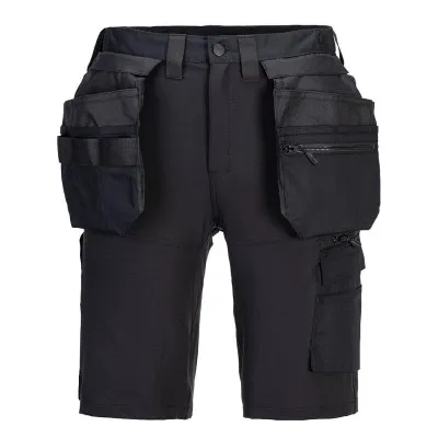 DX451 - Pantaloni scurți DX4 cu buzunare Holster / Portwest / Pantaloni scurți de lucru