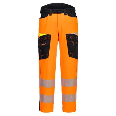 DX453 - Pantaloni de lucru HiVis DX4, cu buzunare detașabile / Portwest / Pantaloni, salopete, colanți