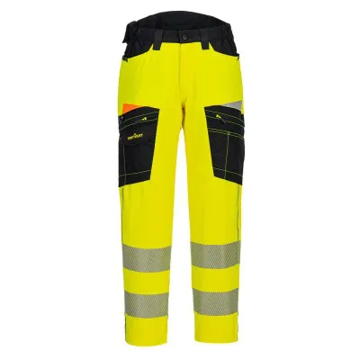 DX453 - Pantaloni de lucru HiVis DX4, cu buzunare detașabile / Portwest / Pantaloni, salopete, colanți