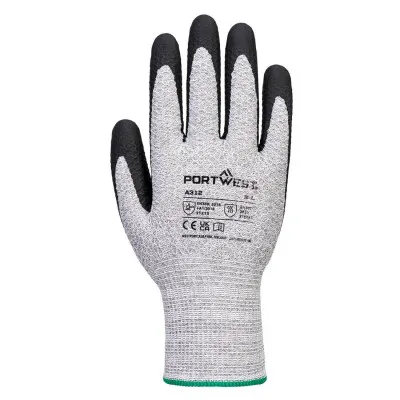 A312 - Mănuși TouchScreen din PVC Grip 13 (12 perechi) / Portwest / Mănuși de protecție din material textil impregnate