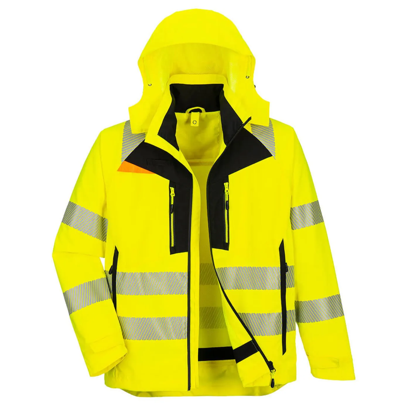 DX466 - Jachetă HiVis DX4 4in1 / Portwest / Jachete și geci
