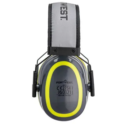 PW73 - Căști antifonare HV Extreme / Portwest / Antifoane externe cu prindere pe cap