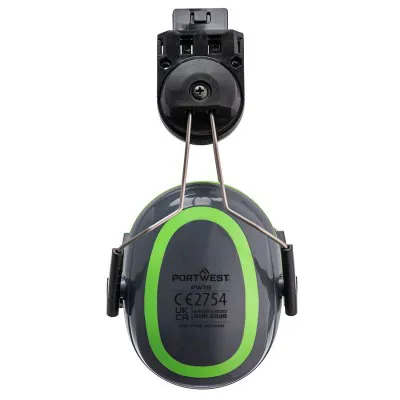 PW75 - Căști antifonare HV Extreme Clip-On / Portwest / Antifoane externe cu prindere pe cască