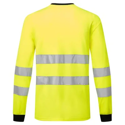 PW221 - Tricou HiVis PW2 cu mânecă lungă / Portwest / Tricouri, bluze, cămăși