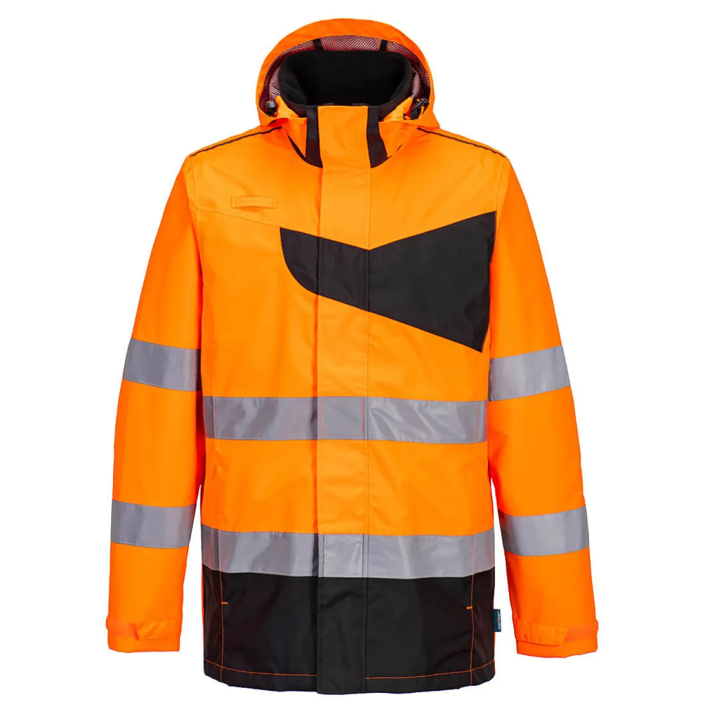 PW265 - Jachetă de ploaie HiVis PW2 / Portwest / Îmbrăcăminte de ploaie și impermeabilă