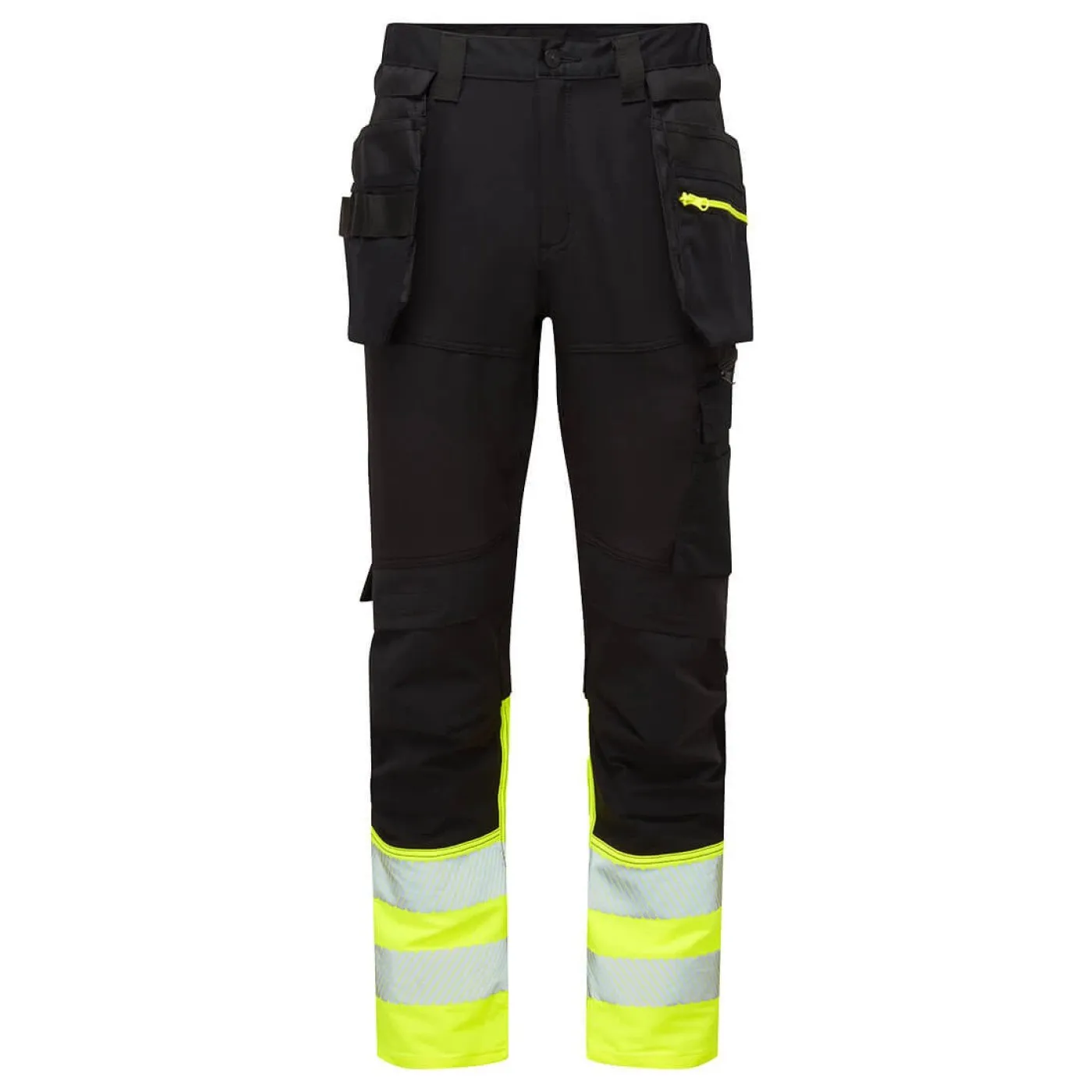 DX457 - Pantaloni HiVis DX4, cu buzunare Holster, Clasa 1 / Portwest / Pantaloni, salopete, colanți