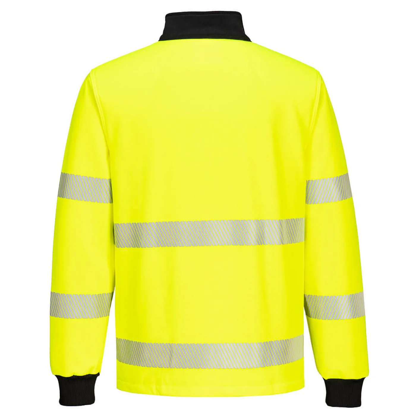 PW326 - Bluză HiVis PW3 cu fermoar scurt / Portwest / Tricouri, bluze, cămăși