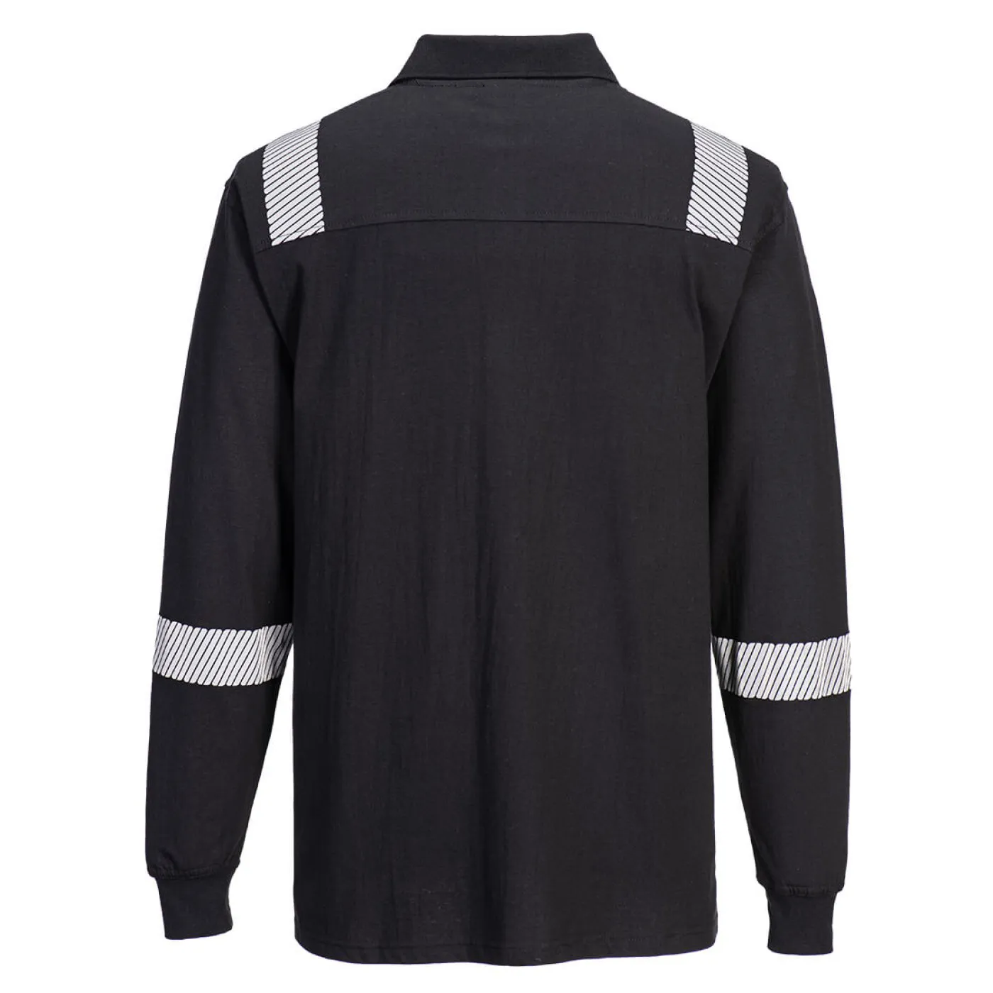 FR711 - Tricou polo ignifug PW3, cu mânecă lungă / Portwest / Îmbrăcăminte antistatică și ignifugă