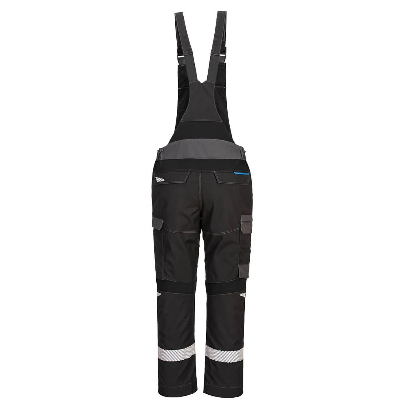 FR405 - Pantaloni ignifugi WX3, cu pieptar / Portwest / Îmbrăcăminte antistatică și ignifugă