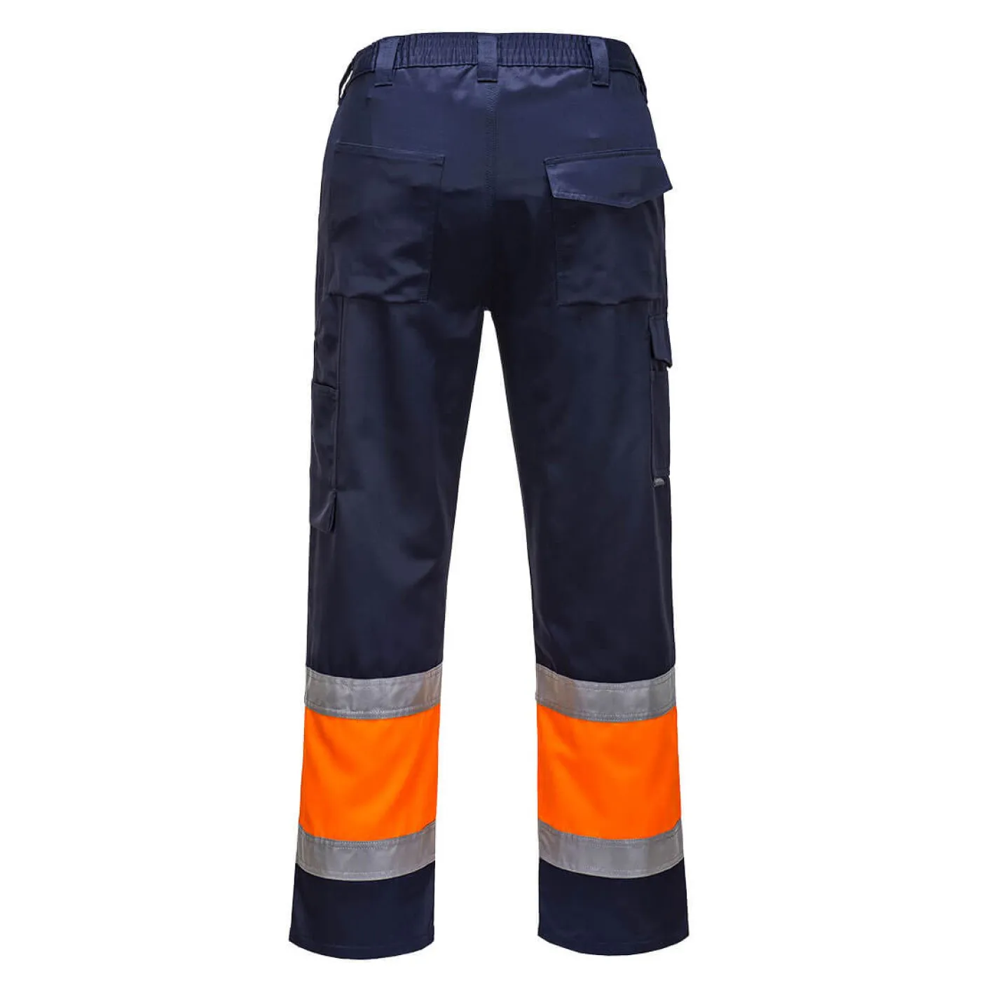 L049 - Pantaloni de lucru HiVis Lightweight Contrast, Clasa 1 / Portwest / Îmbrăcăminte HiVis și reflectorizantă