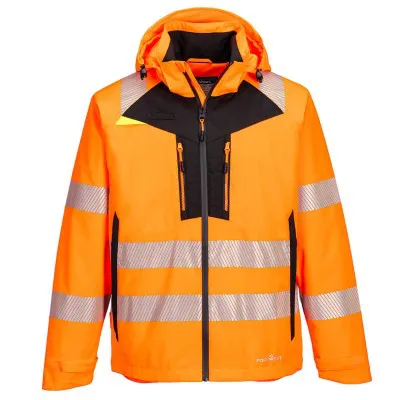 DX462 - Jachetă de ploaie HiVis DX4 / Portwest / Îmbrăcăminte de ploaie și impermeabilă