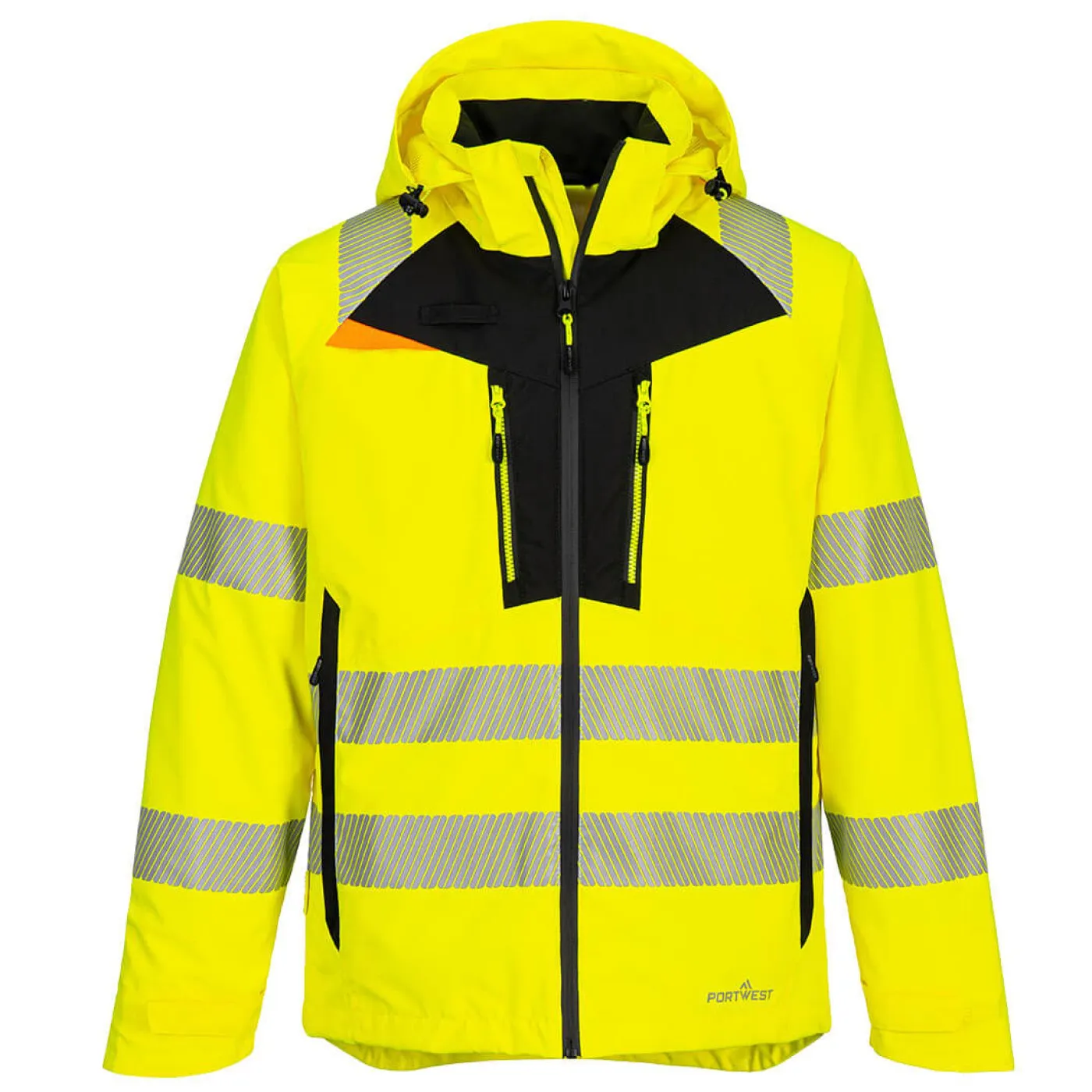 DX462 - Jachetă de ploaie HiVis DX4 / Portwest / Îmbrăcăminte de ploaie și impermeabilă