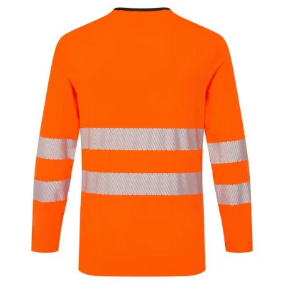 DX416 - Tricou HiVis DX4 cu mânecă lungă / Portwest / Tricouri, bluze, cămăși